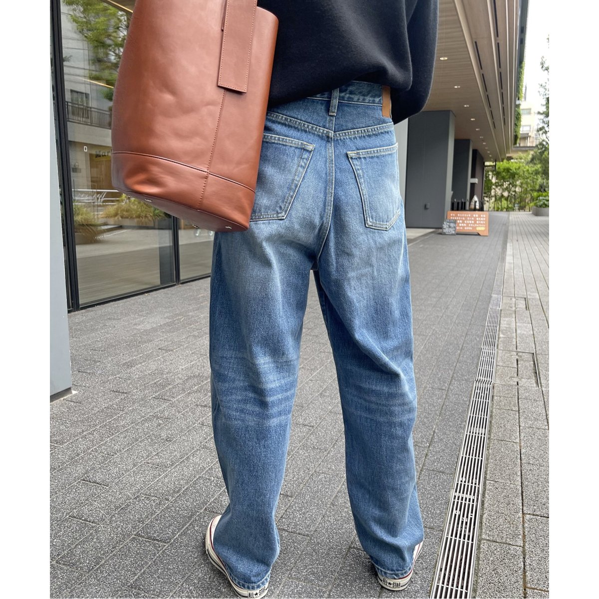 51/2 CURVE LINE_DENIM | スピック＆スパン(Spick and Span) | マルイ