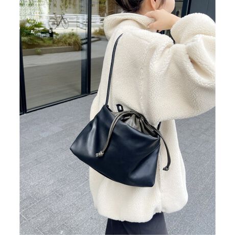ESLOW / エスロー】DRAWSTRING SHOULDER BAG | スピック＆スパン(Spick 