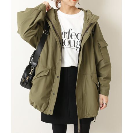 撥水T/Cクロスアーミーブルゾン | スピック＆スパン(Spick and Span  