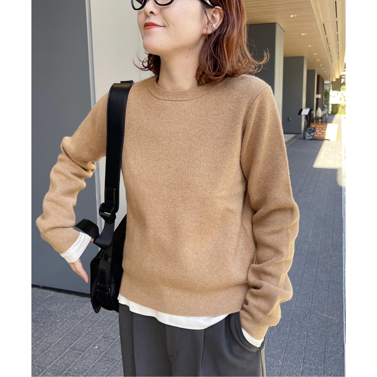 Spick & Span　ウールミックス　スムースニット ウールミックススムースニット | スピック＆スパン(Spick and