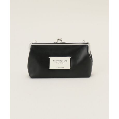 ≪一部店舗＋WEB限定≫【beautiful people】 oblong clasp pouch 