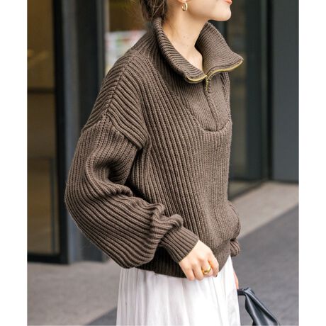 Oldderby Knitwear オールドダービーニットウェアー カーディガン 厚手 M ウール BLU 古着の販売・通販なら