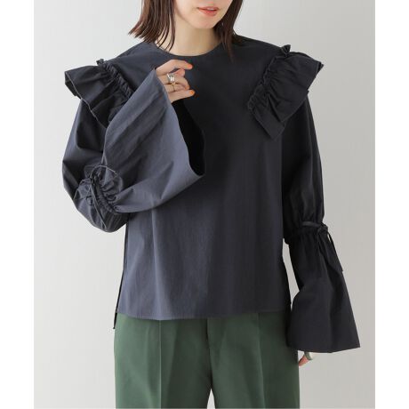≪一部店舗+WEB限定≫タイプライターフリルブラウス | スピック 