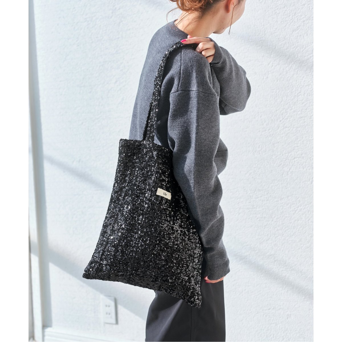 ≪追加≫【Uhr / ウーア】Spangle Tote Bag | スピック＆スパン(Spick