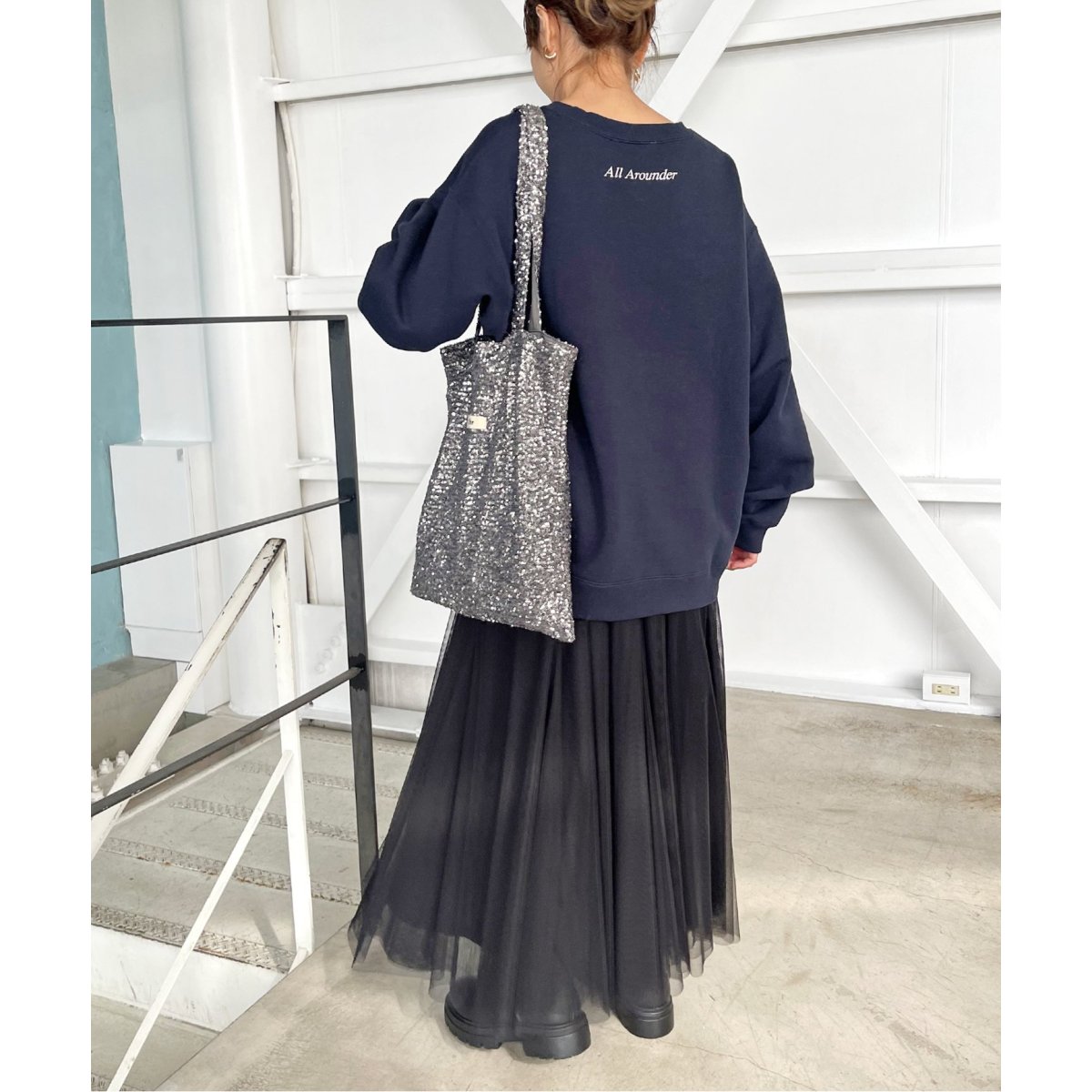 ≪追加≫【Uhr / ウーア】Spangle Tote Bag | スピック＆スパン(Spick