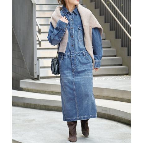 51/2 ONE-PIECE LINE DENIM | スピック＆スパン(Spick and Span 