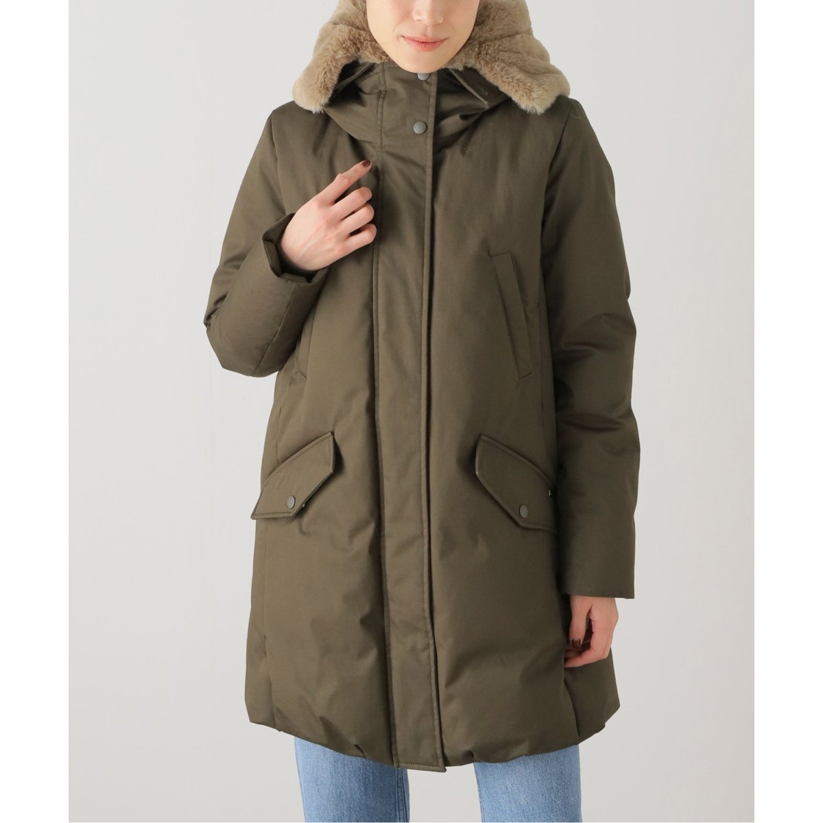 WOOLRICH/ウールリッチ COCOON PARKA/コクーンパーカ Woolrich ウールリッチ COCOON PARKA ファー付き コクーン