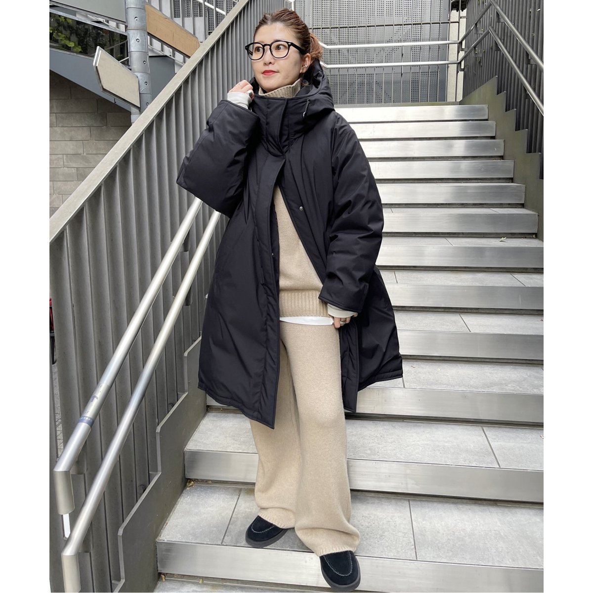 撥水フーデッドダウンコート | スピック＆スパン(Spick and Span