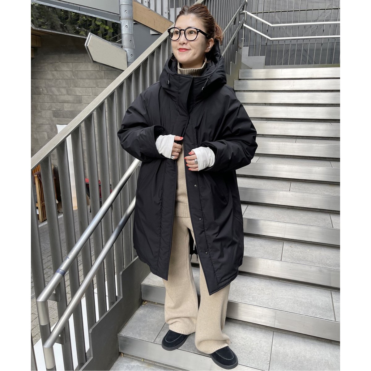 撥水フーデッドダウンコート | スピック＆スパン(Spick and Span