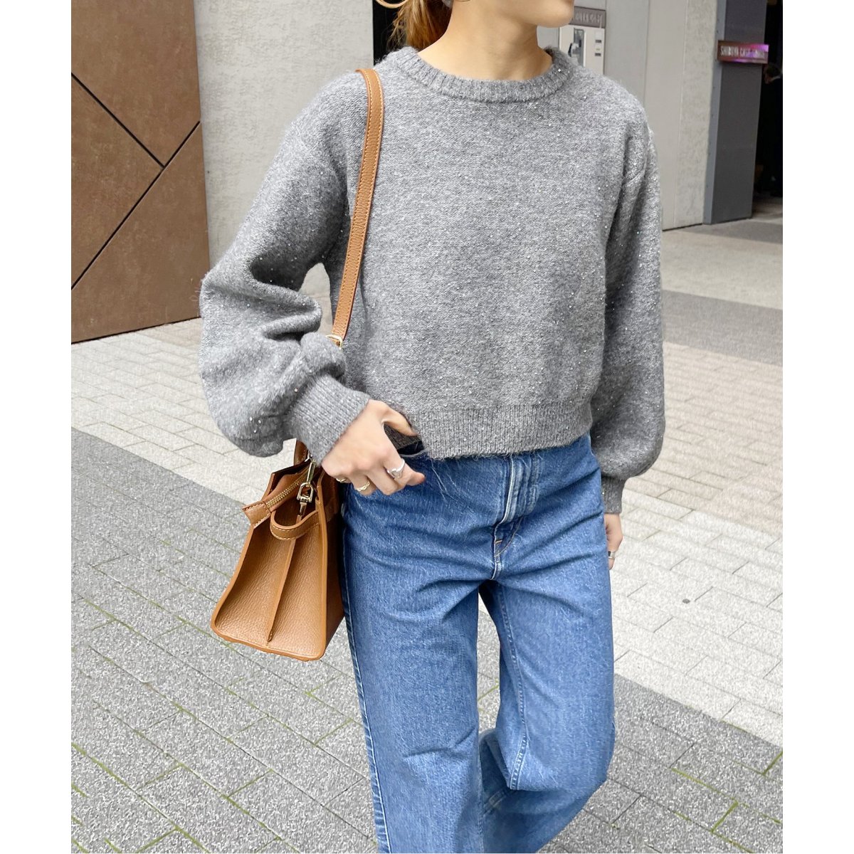 スパンコールショート丈ニット | スピック＆スパン(Spick and Span