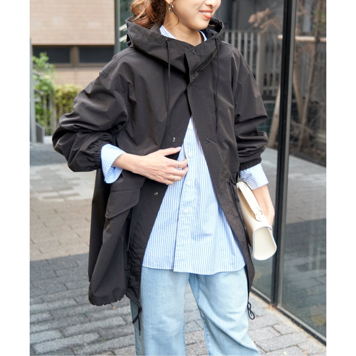 P/Ny 撥水スノーカモパーカーコート | スピック＆スパン(Spick