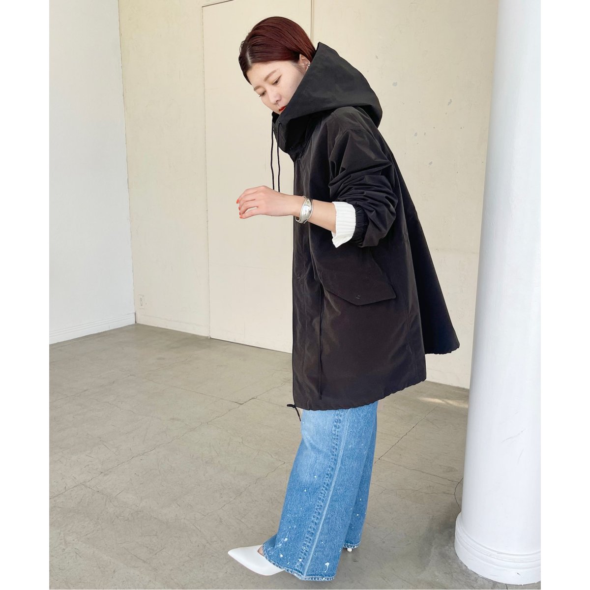 P/Ny 撥水スノーカモパーカーコート | スピック＆スパン(Spick and