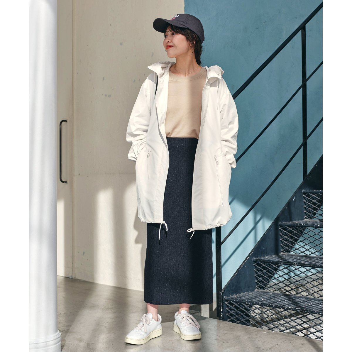 P/Ny 撥水スノーカモパーカーコート | スピック＆スパン(Spick and
