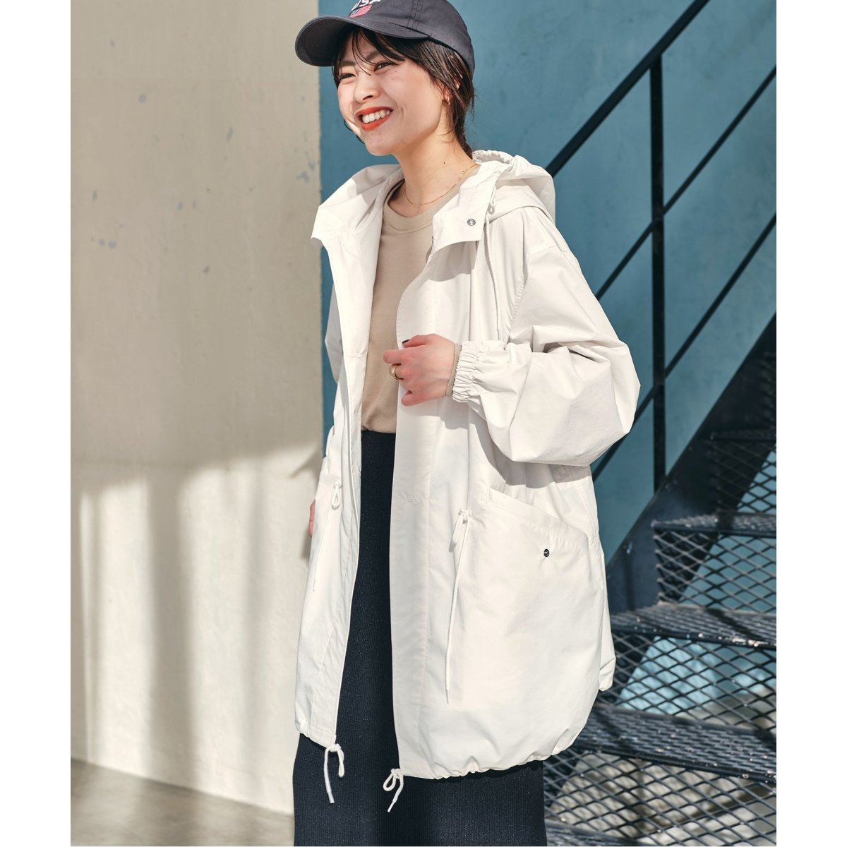 P/Ny 撥水スノーカモパーカーコート | スピック＆スパン(Spick and