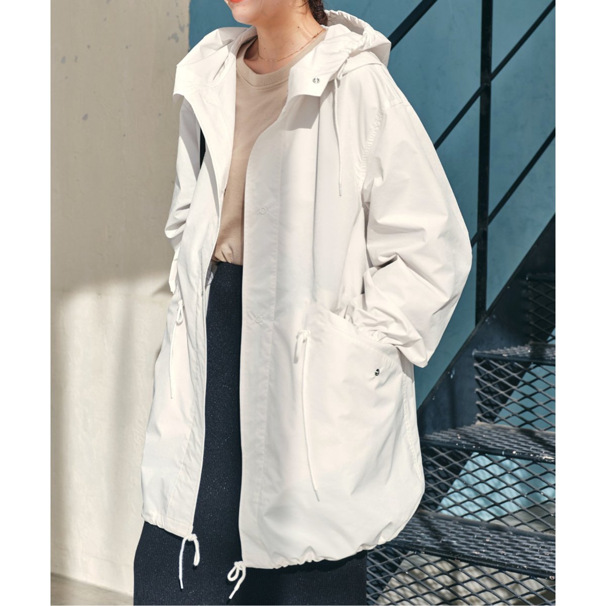 P/Ny 撥水スノーカモパーカーコート | スピック＆スパン(Spick and