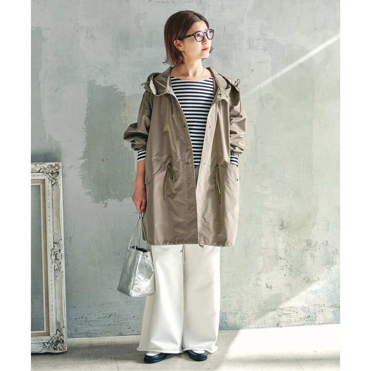 P/Ny 撥水スノーカモパーカーコート | スピック＆スパン(Spick and
