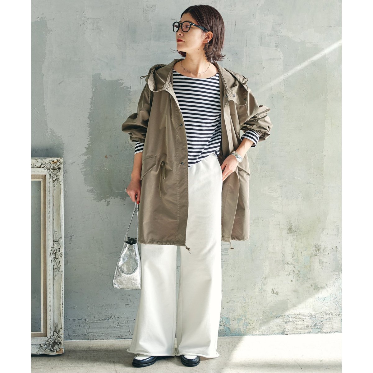 P/Ny 撥水スノーカモパーカーコート | スピック＆スパン(Spick and
