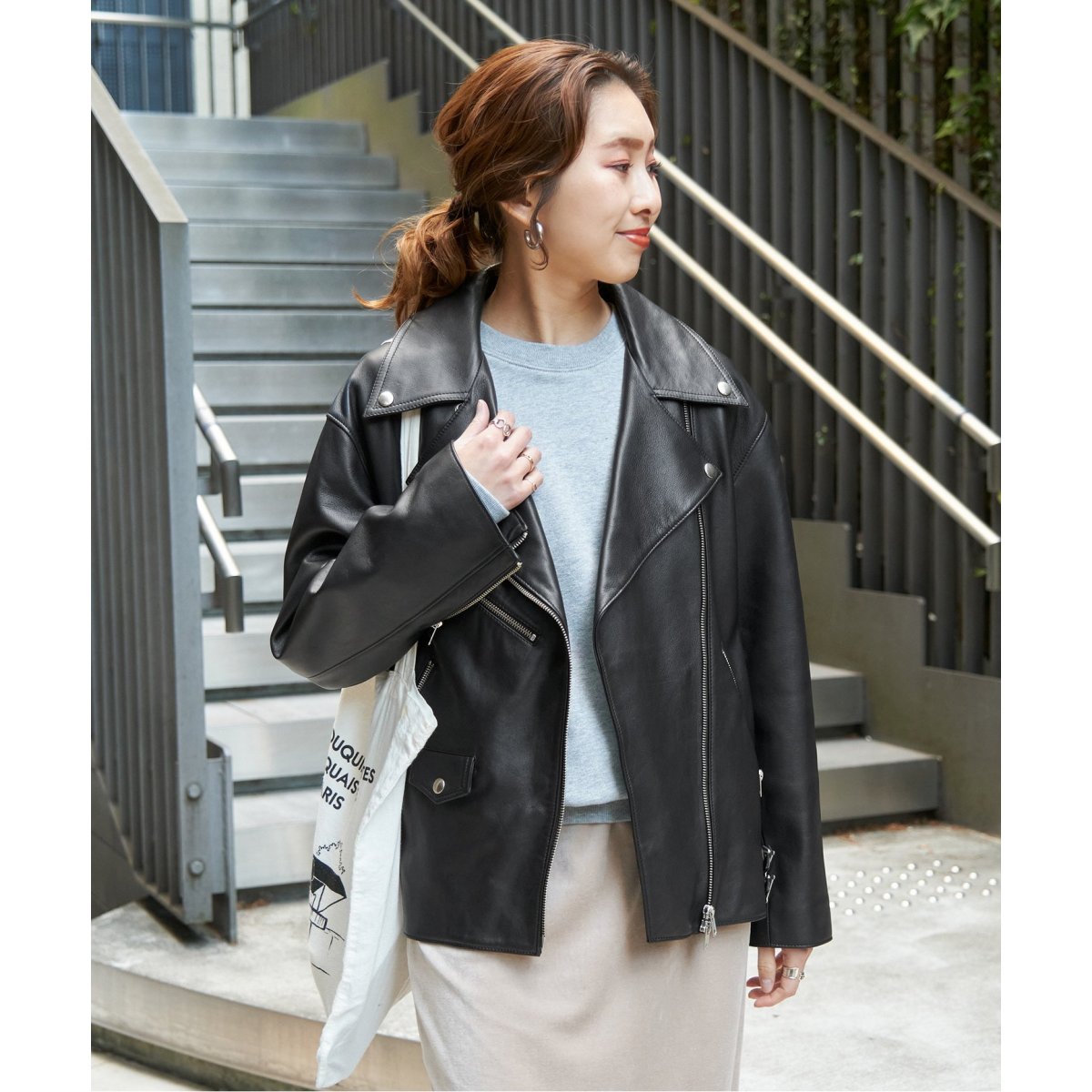 美品 スピック＆スパン 本革 柔らかラムレザー ダブルライダース ベージュ 38 楽天市場】＼今だけ15%OFFクーポンあり／ライダースジャケット