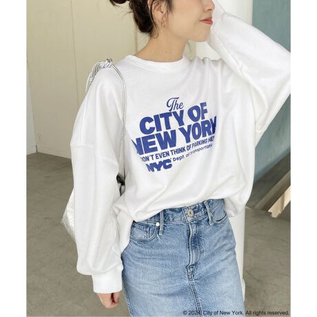 NYC × GOOD ROCK SPEED CREWNECK SWEAT | スピック＆スパン(Spick and 