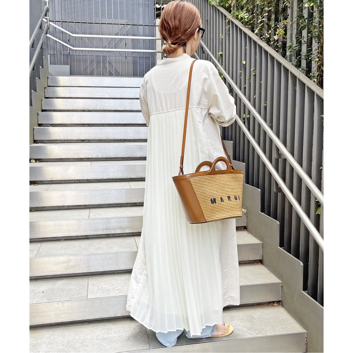 ≪追加≫バックプリーツワンピース | スピック＆スパン(Spick