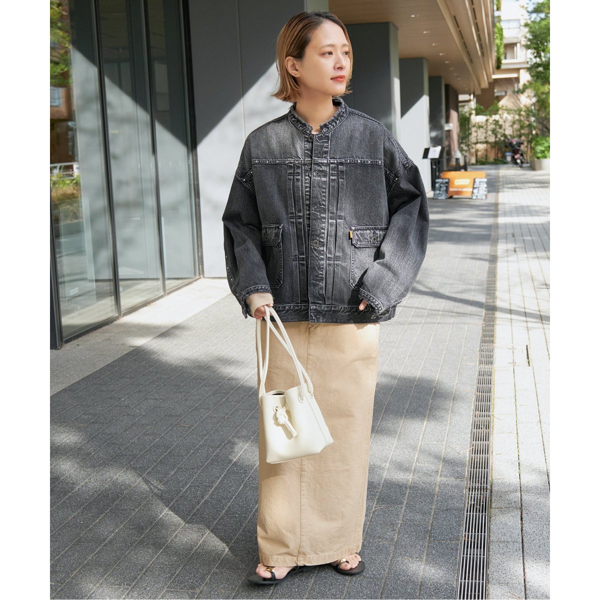 51/2 1ST-LINE STUDS DENIM ジャケット | スピック＆スパン(Spick and