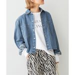 ショートデニムシャツ | スピック＆スパン(Spick and Span) | マルイ 