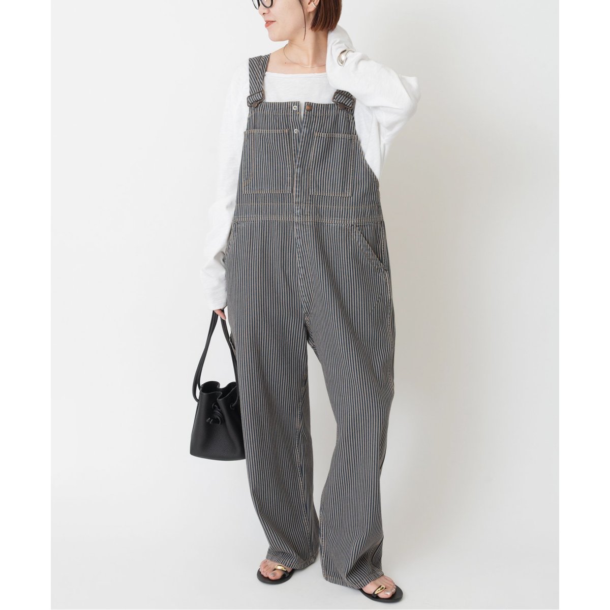 未使用 ジャーナルスタンダード 別注 PAYDAY ペイデイ ワイドサロペット PAYDAY / ペイデイ】別注オーバーオール | スピック＆スパン(Spick and