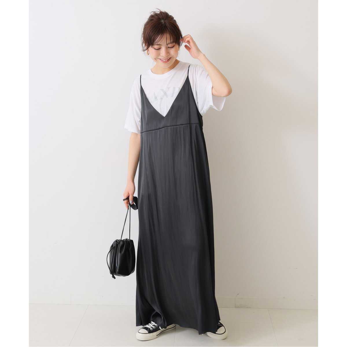 新品　Spick&Span　フレアキャミワンピース　定価2万＋税 フレアキャミワンピース | スピック＆スパン(Spick and Span