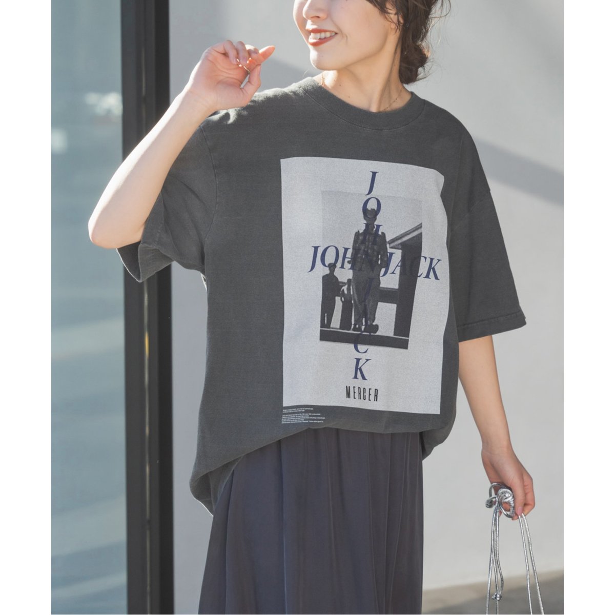J.J Mercer Tシャツ　新品タグ付き スピック＆スパン Spick & Span 《WEB限定追加》J.J.MERCER T