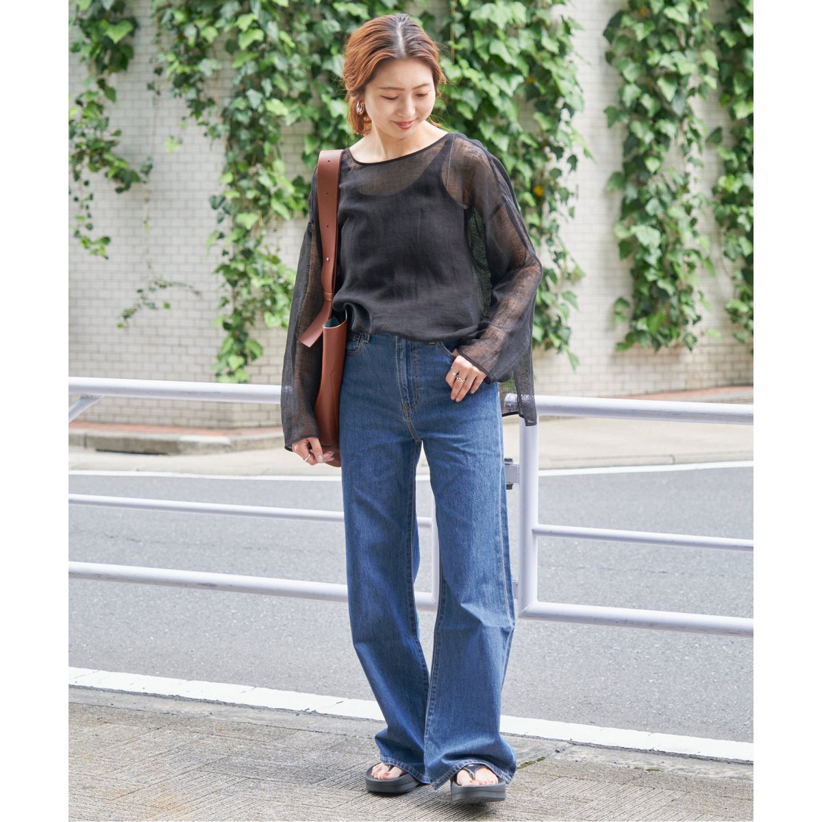 Levi's / リーバイス Spick 別注SMU RIBCAGE WIDE LEG | スピック