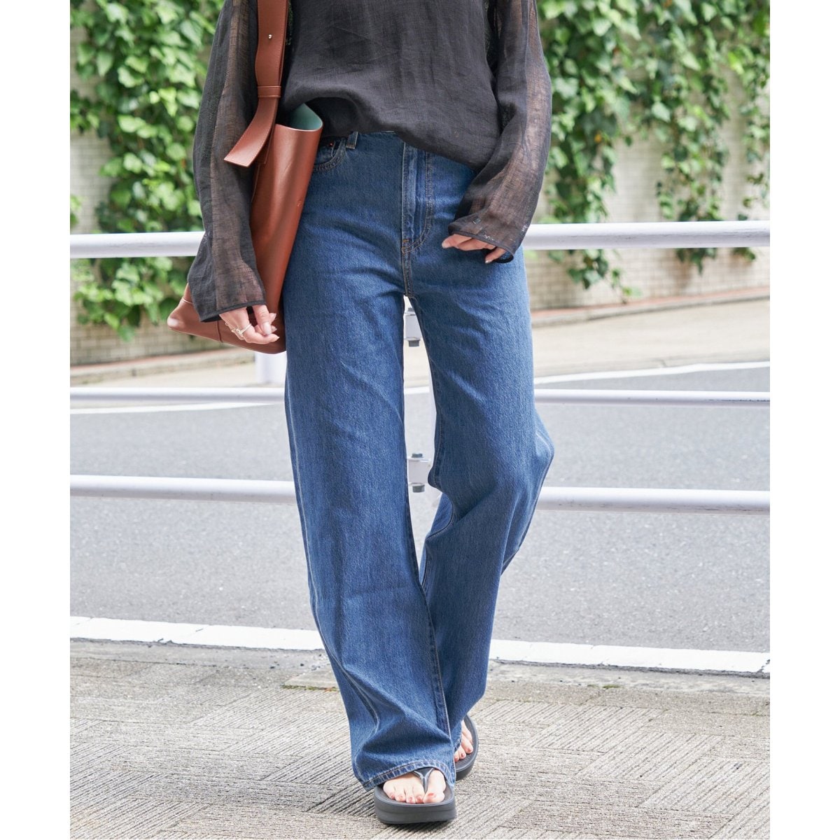 Levi's / リーバイス Spick 別注SMU RIBCAGE WIDE LEG | スピック