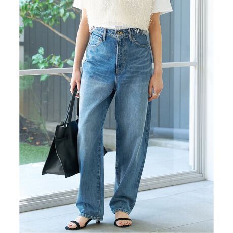 ≪追加2≫51/2 CURVE LINE_DENIM | スピック＆スパン(Spick and 