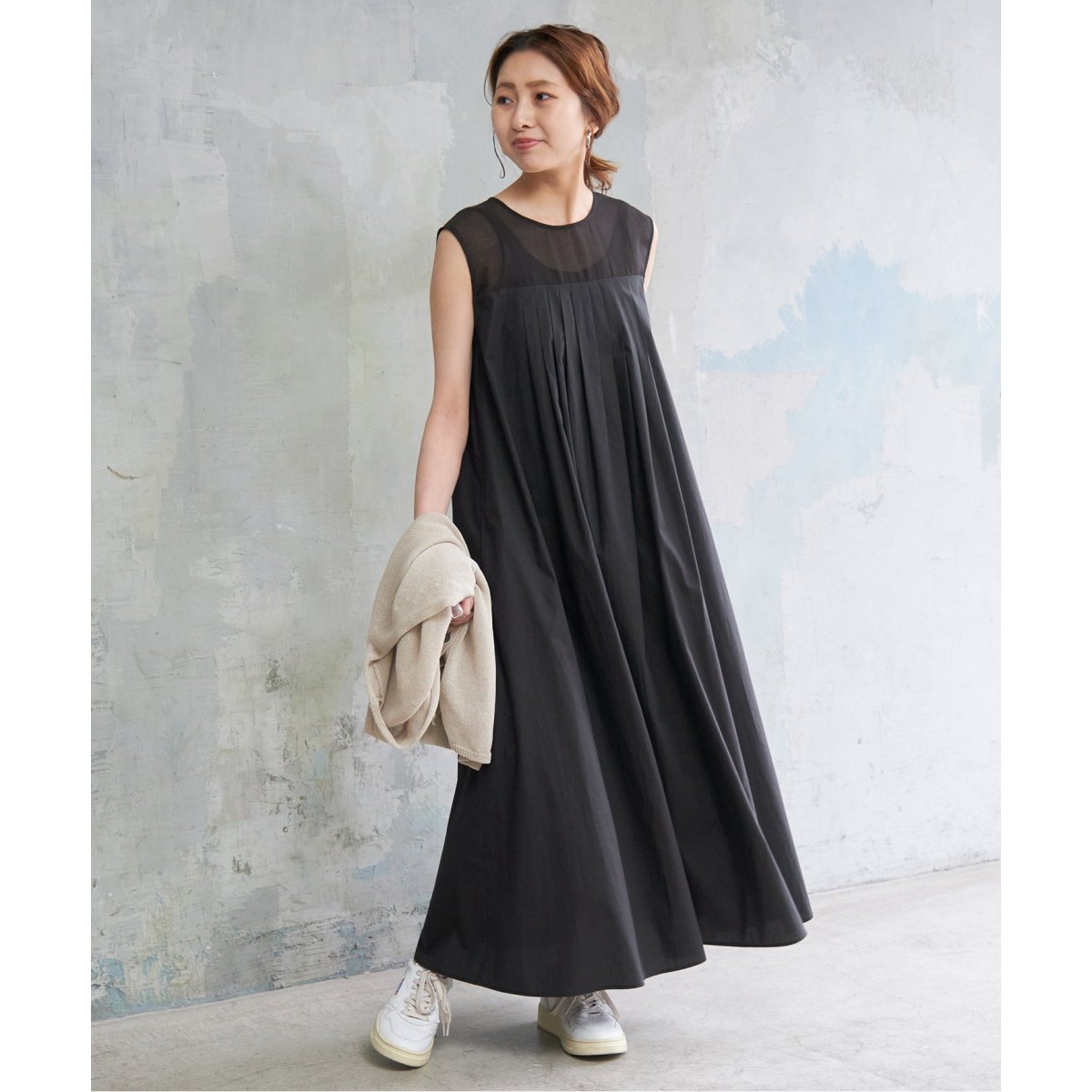 シアーヨーク切替ワンピース | スピック＆スパン(Spick and Span