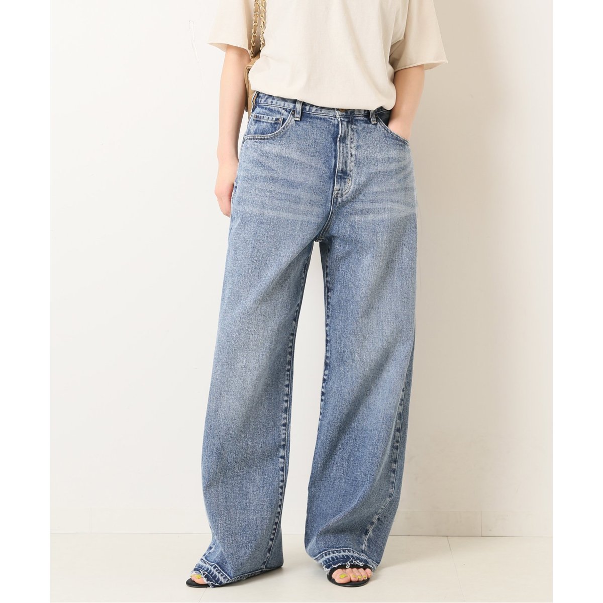 ≪追加3≫5 1/2 LOOSE-STRAIGHT DENIM | スピック＆スパン(Spick and