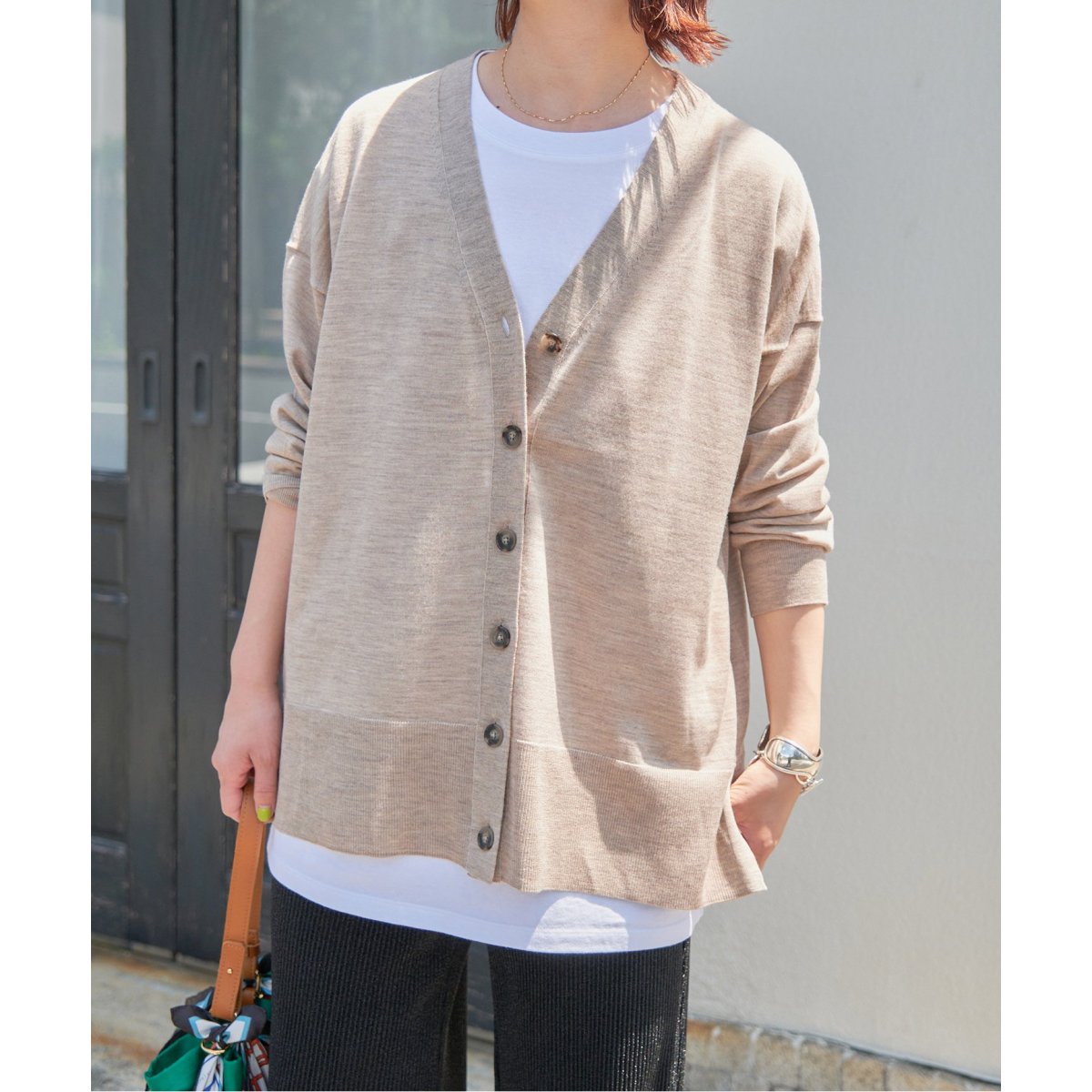 Spick &amp; Span - Spick and Span 18G Vネックカーディガン Spick & Span｜《追加予約》18Gカーディガン | Rakuten Fashion