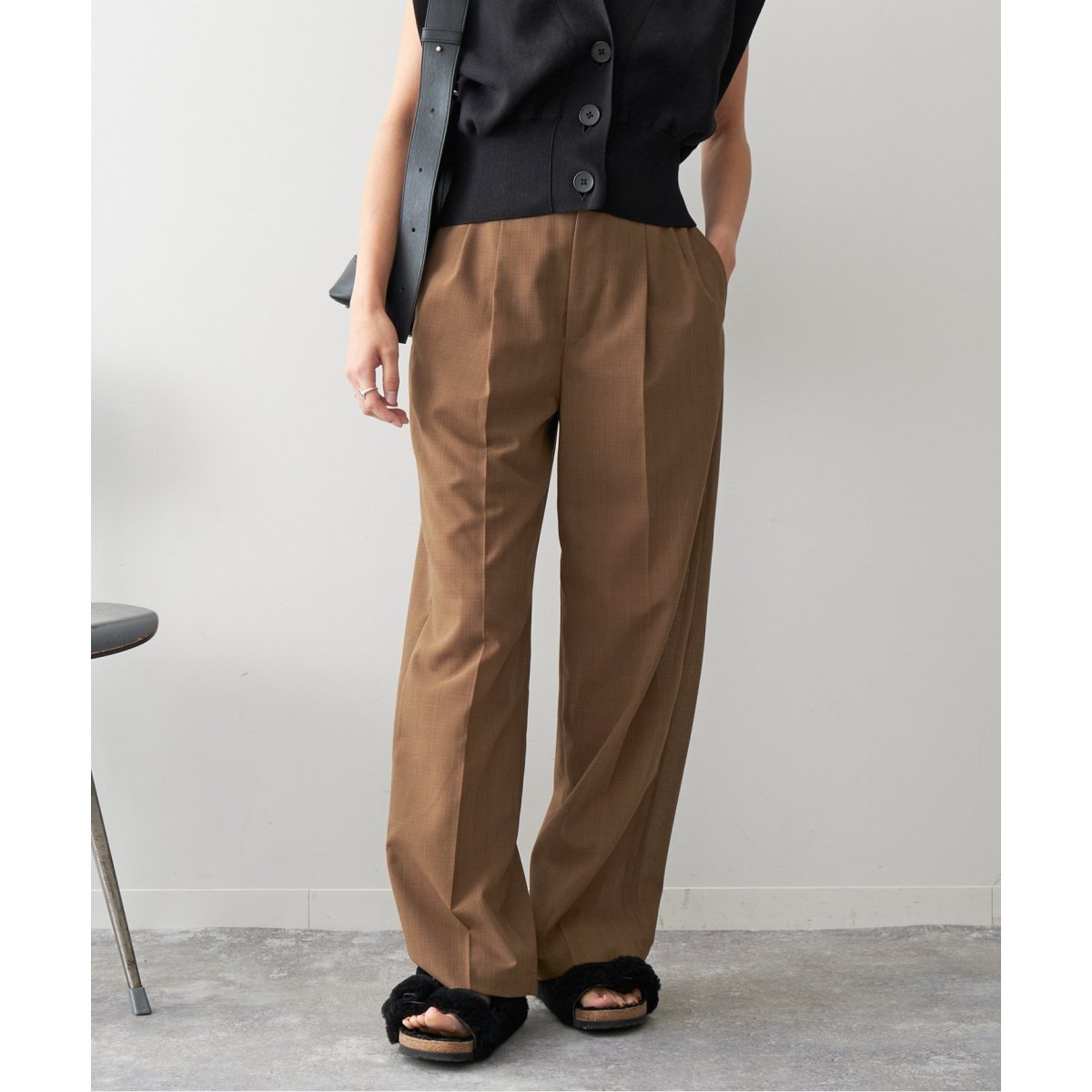 タグ付き未使用　ドライシアークロス2Bジャケット　タックパンツ　38 ドライシアークロスタックパンツ（スラックス）｜Spick and Span