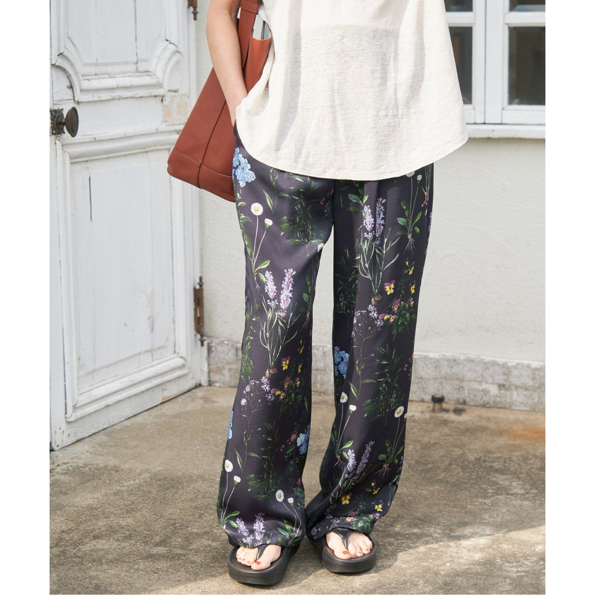 TICCA / ティッカ フラワープリントパンツ 0241416422 | スピック