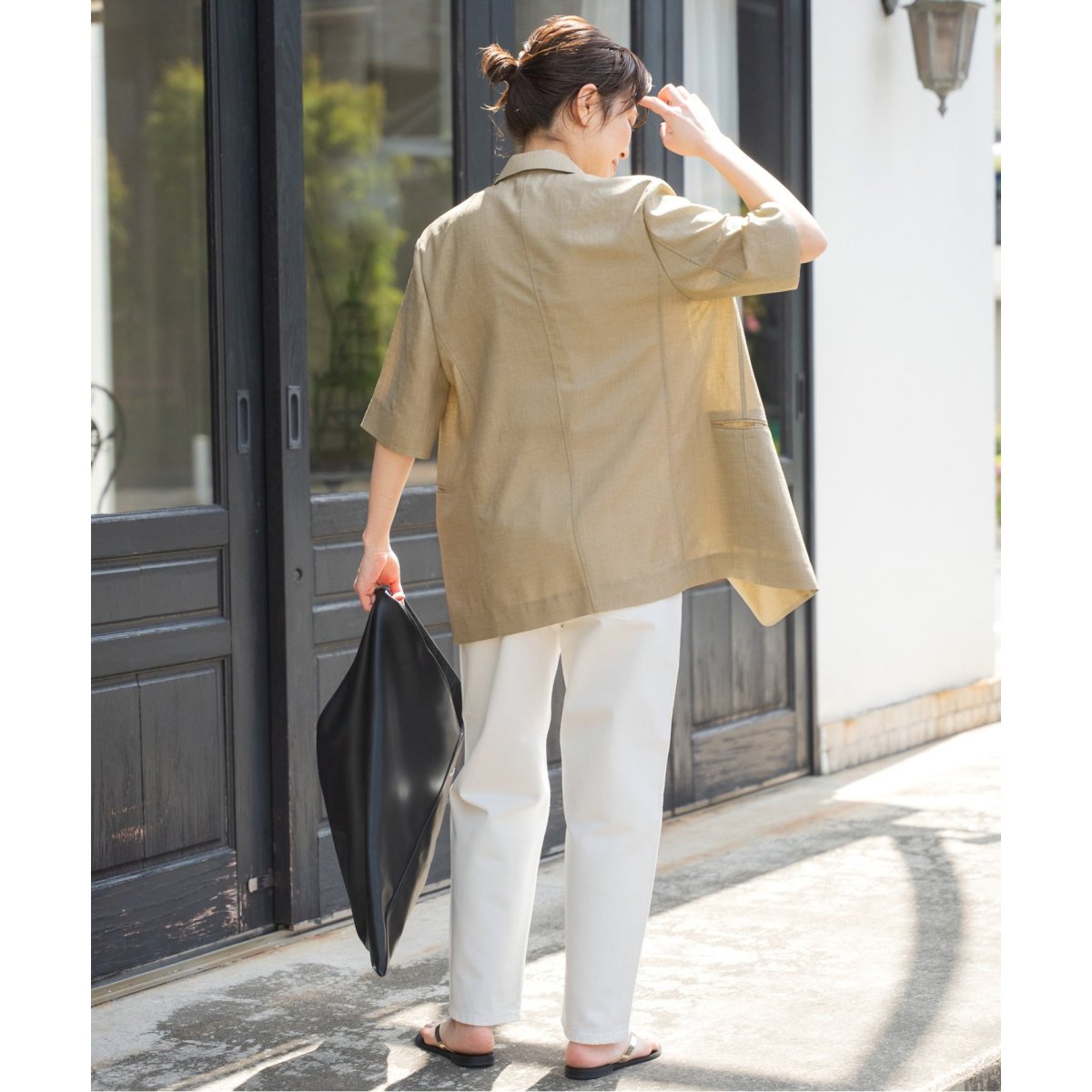 ≪追加≫ライトドライクロスハーフスリーブジャケット