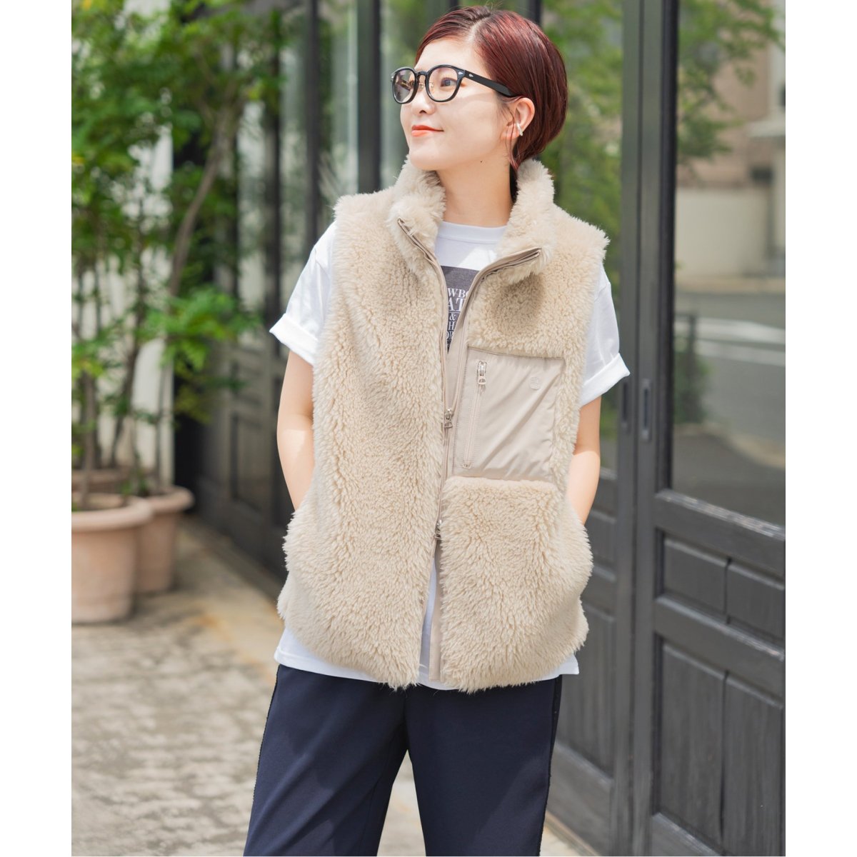 TICCA / ティッカ WOOLファーベスト 0243410031 | スピック