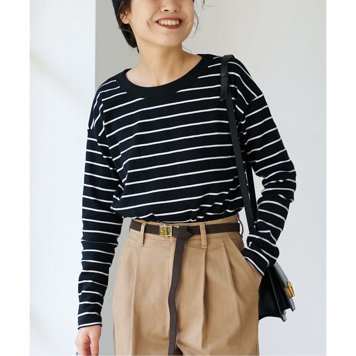Spick &amp; Span - MAISON CORNICHON／メゾン コルニション  ボーダープルオーバー Spick & Span（スピックアンドスパン）の「MAISON CORNICHON