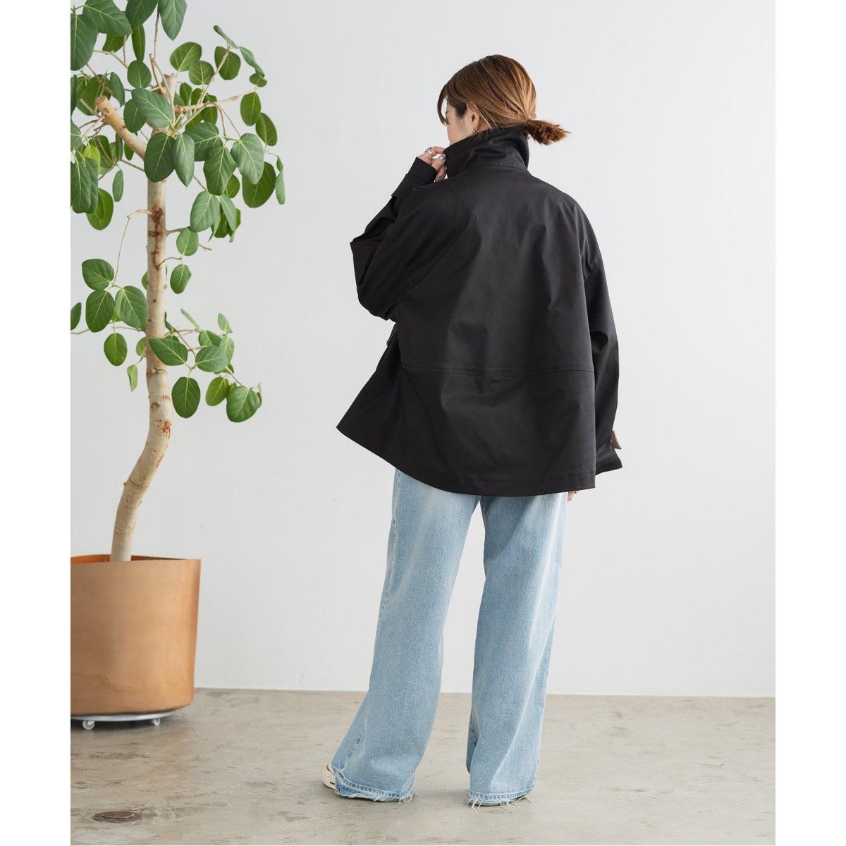 spick&span スタンドカラーショートブルゾン スタンドカラーショートブルゾン | スピック＆スパン(Spick and