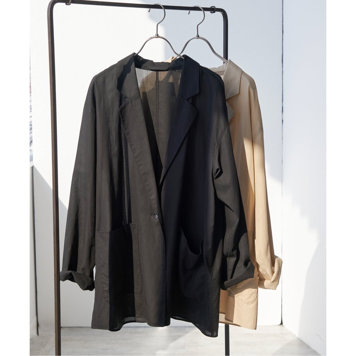 ≪追加≫シアーコットンツイルルーズジャケット | スピック＆スパン