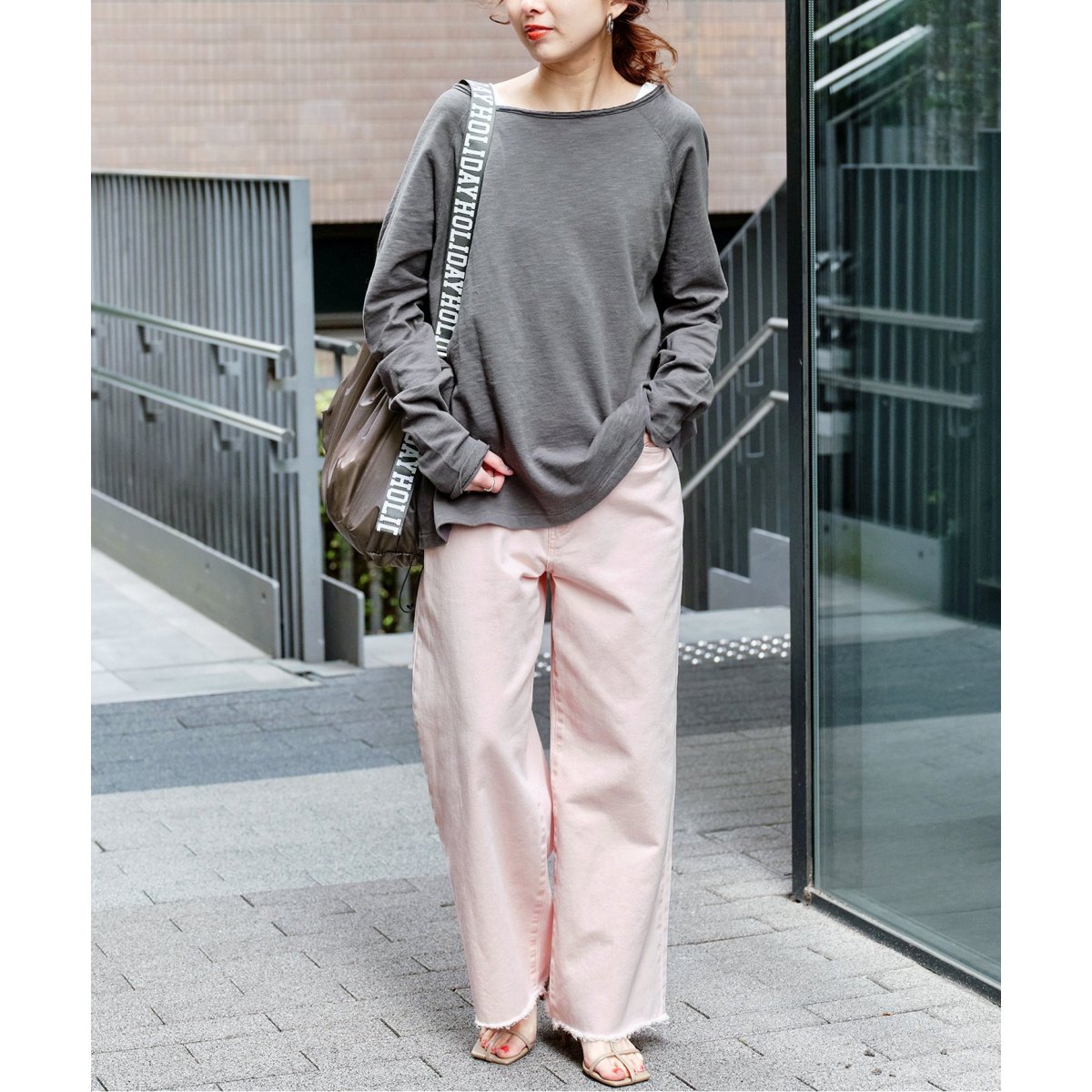 SPICK&SPAN クルーネックワイドチュニックプルオーバー 楽天市場】クルーネック ワイドチュニック プルオーバー Spick