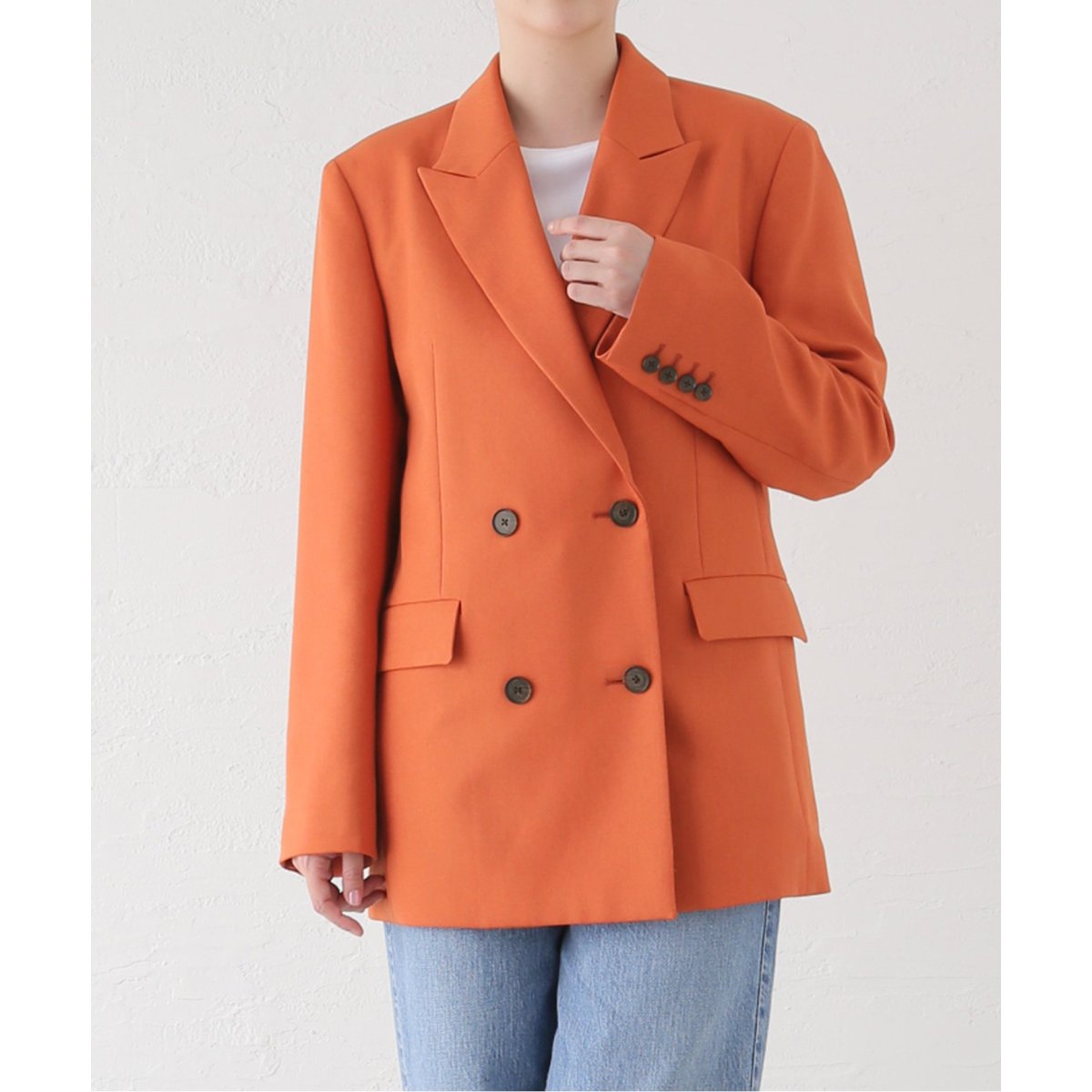 Spick＆Span ライトダブルプレストジャケット Spick＆Span ライトダブルプレストジャケット Spick＆Span