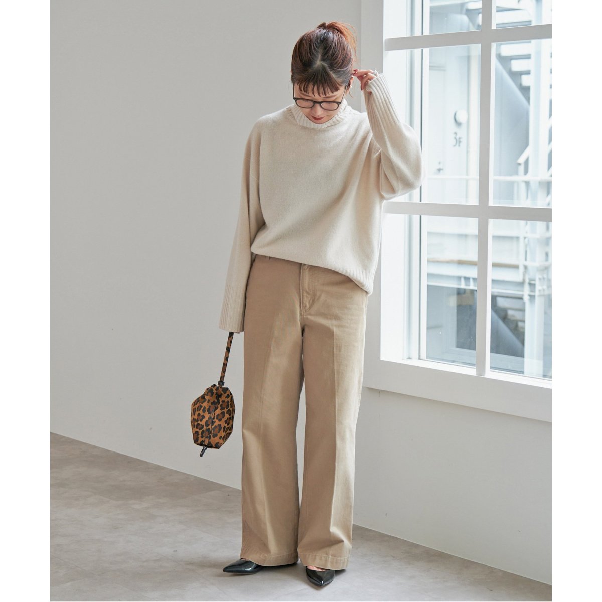 ルーズフィットチノストレート | スピック＆スパン(Spick and