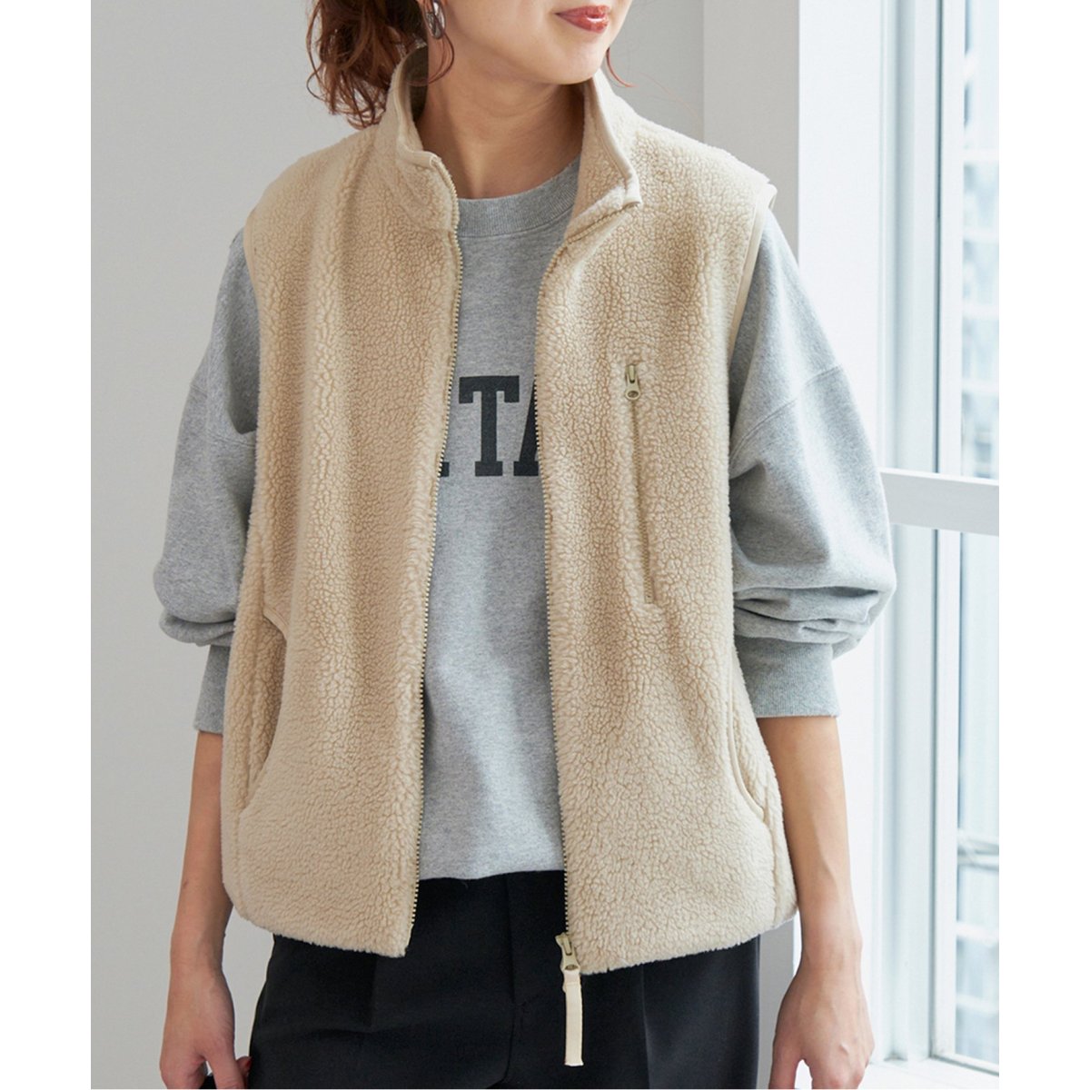 バブアー　ボアベスト　スピックアンドスパン ライトボアジップベスト | スピック＆スパン(Spick and Span