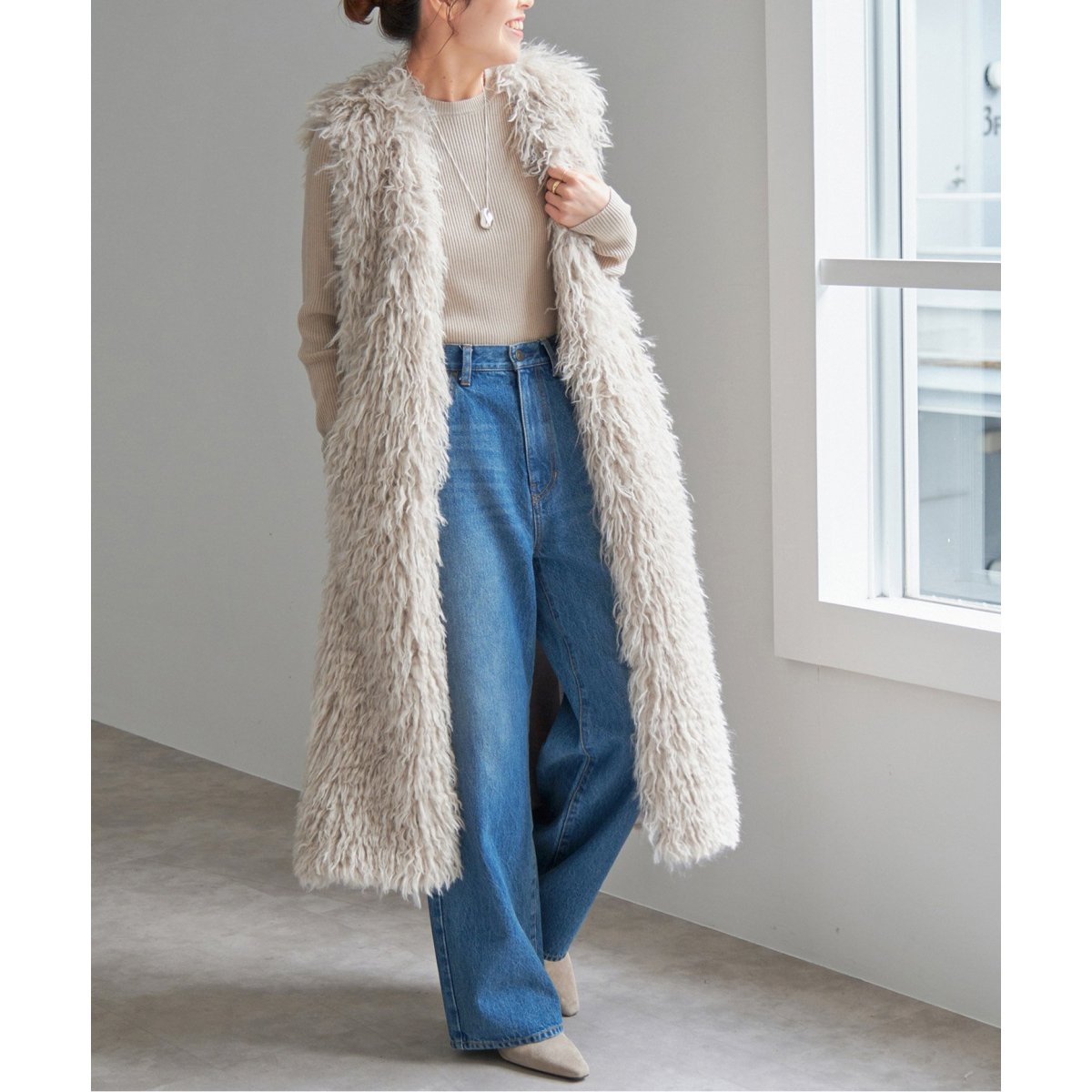 フェイクファージレ BABYLONE｜フェイクファージレ | Rakuten Fashion(楽天