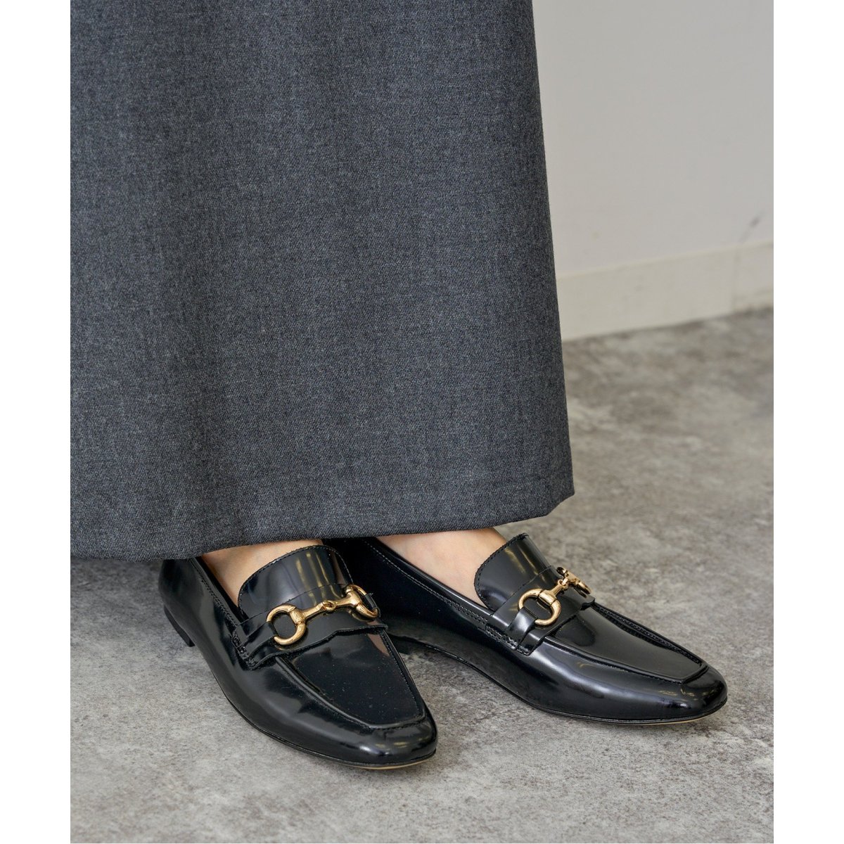 CROSO ROMA 9 コロソローマノーヴェ ビットローファー CORSO ROMA9 /コルソローマノーヴェ ガラスレザービットローファー