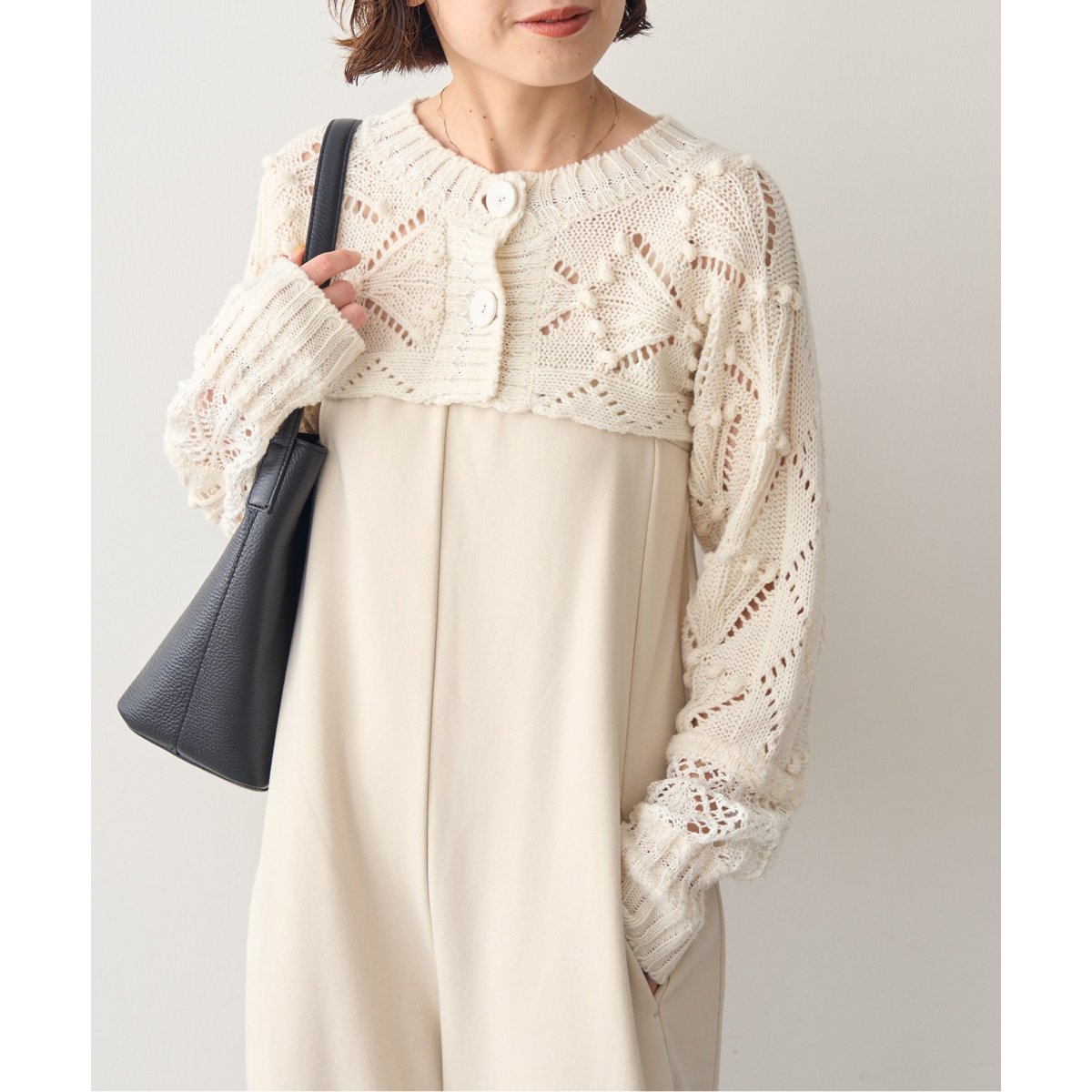 ODAKHA / オダカ mini cardigan OH24AW-KN09 | スピック＆スパン(Spick