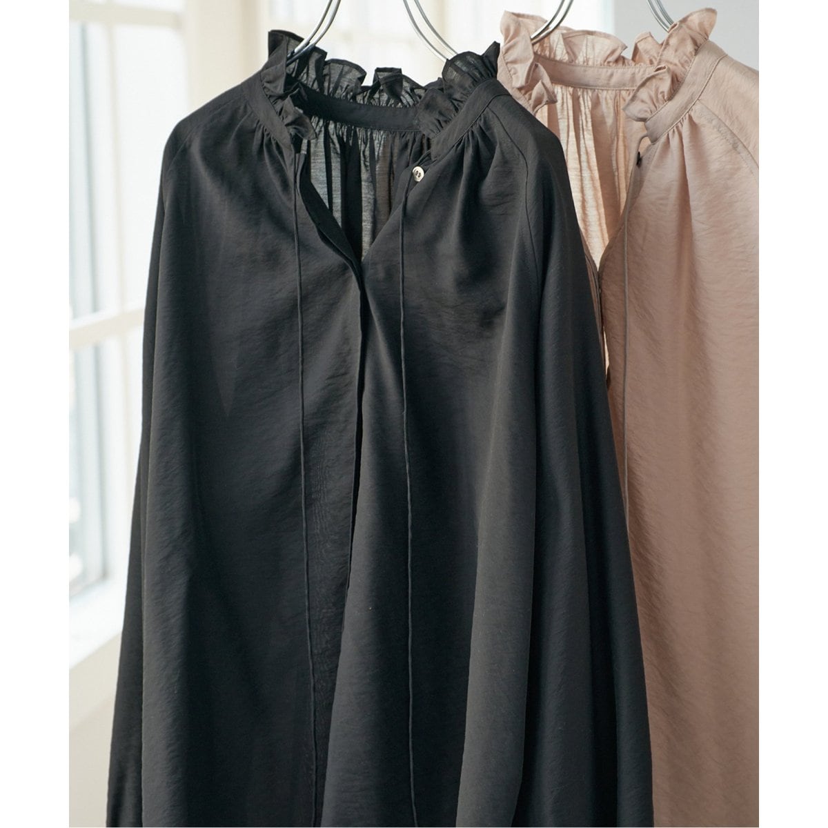 追加》ハイブリットフリルリボンブラウス | スピック＆スパン(Spick